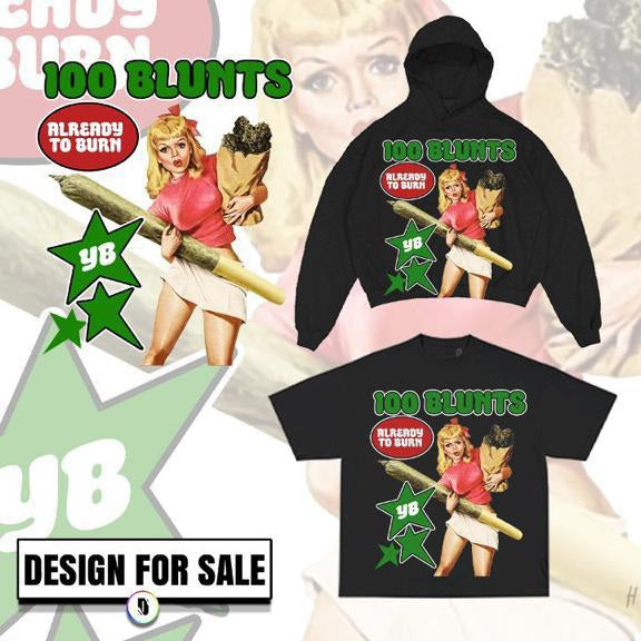 100 Blunts Pre-Made Design