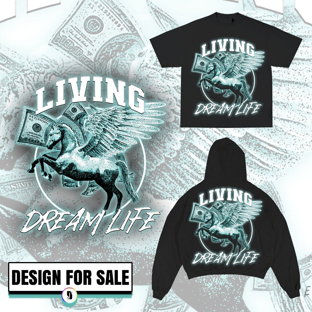 Living Dream Life Pre-Made Design