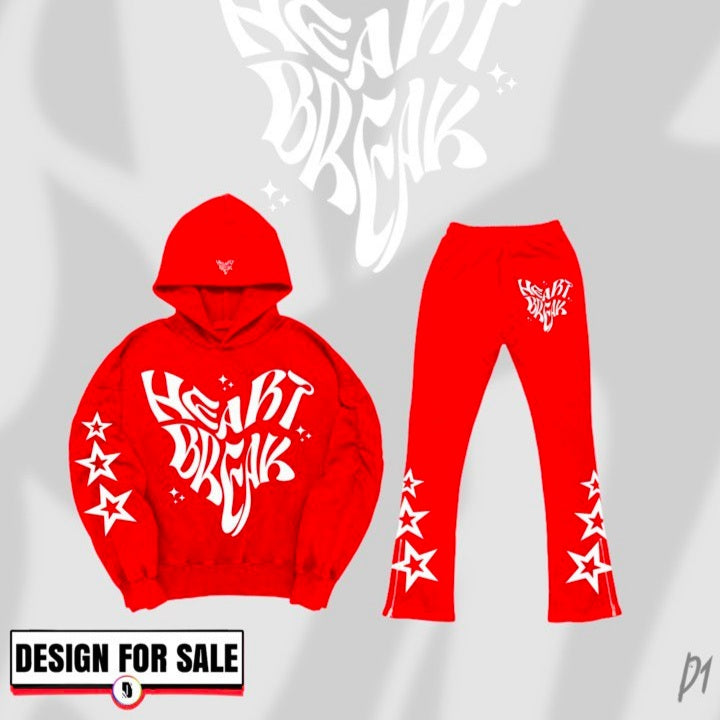 Heart Break Pre-Made Design