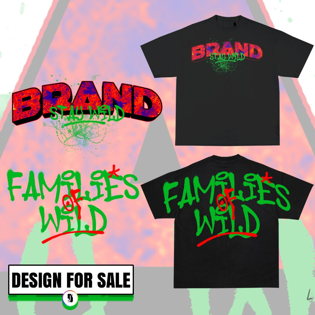 Families Of Wild Pre-Made Design