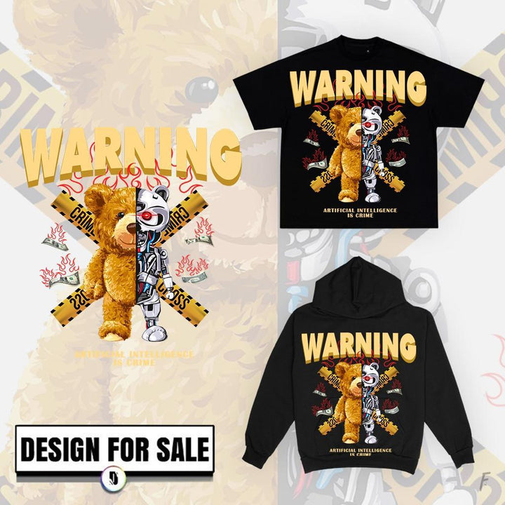 Warning Pre-Made Design