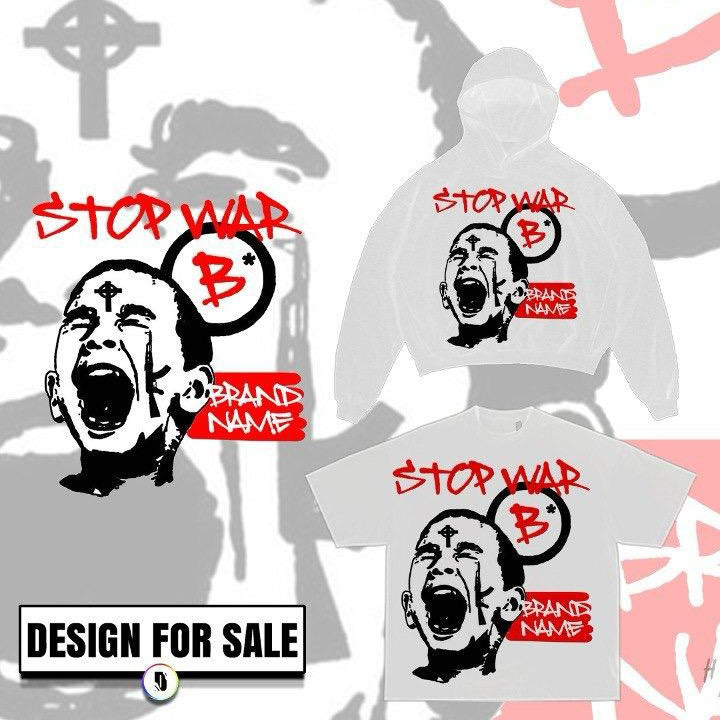 Stop War Pre-Made Design