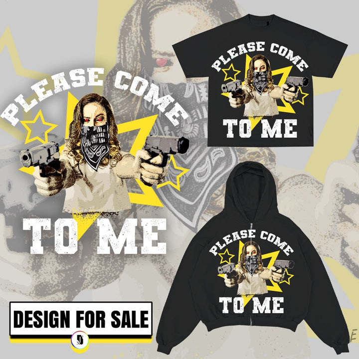 Please Come To Me Pre-Made Design