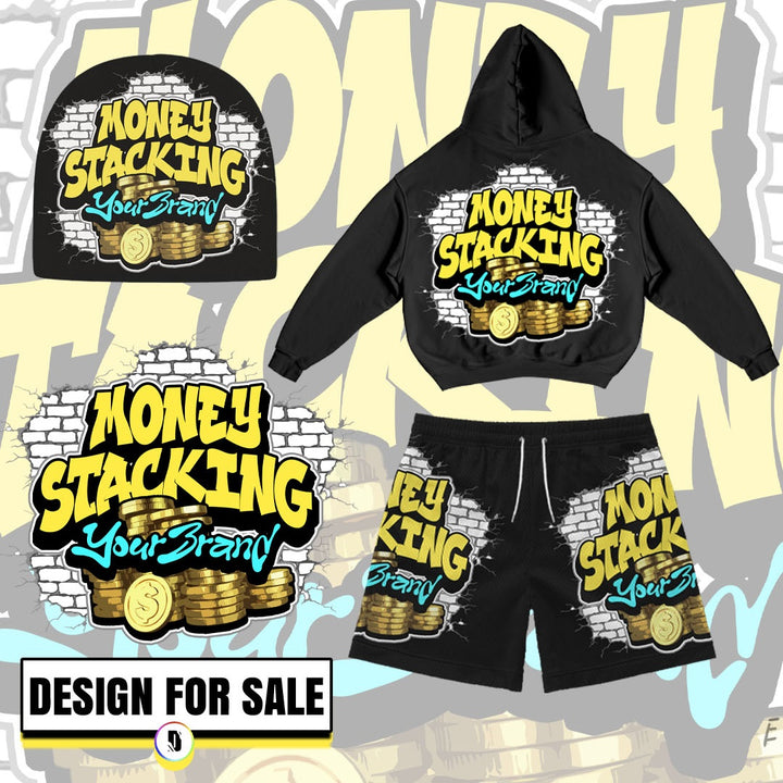 Money Stacking Pre-Made Design