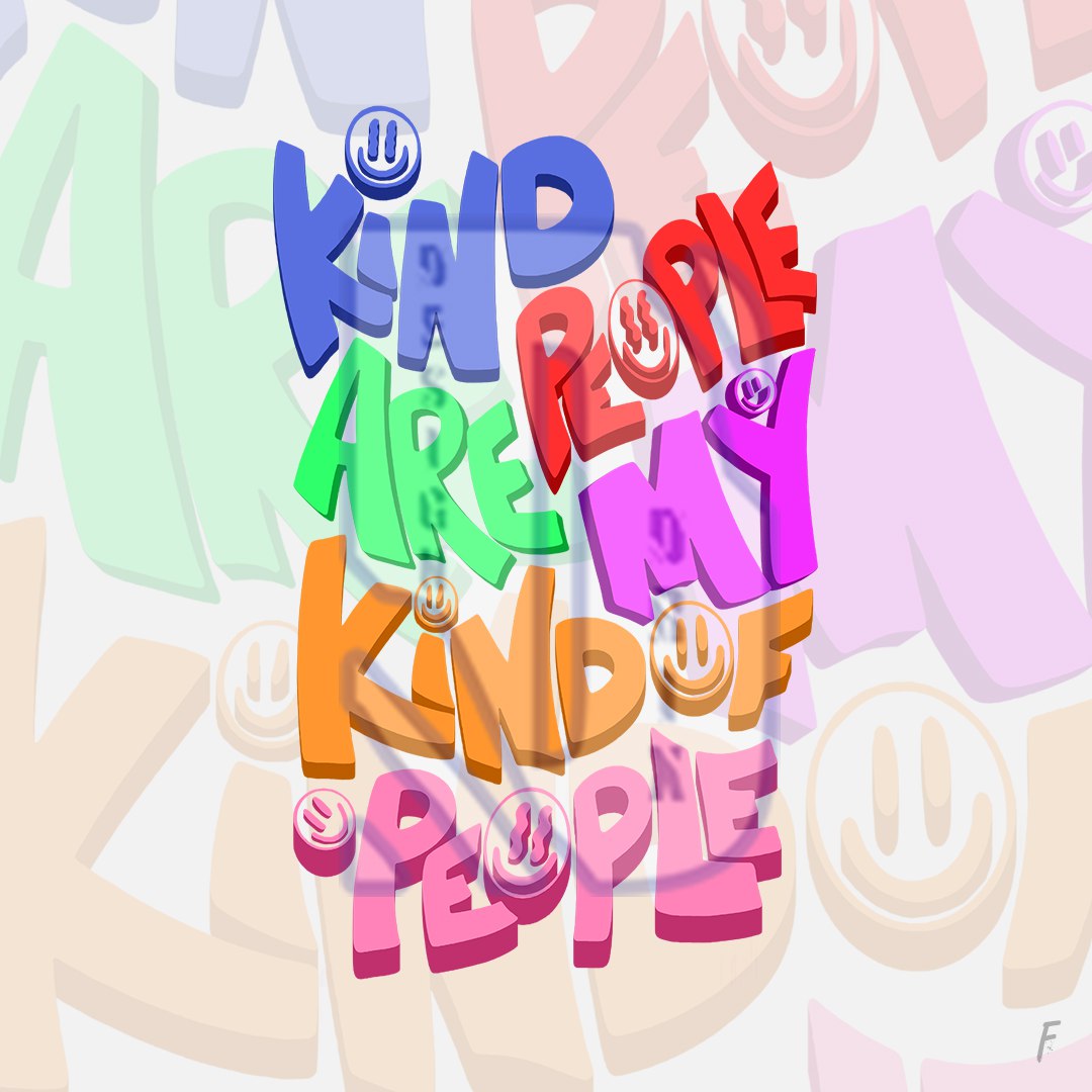 Kind People Pre-Made Design