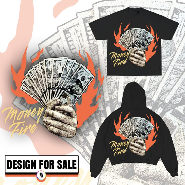 Money Fire Pre-Made Design