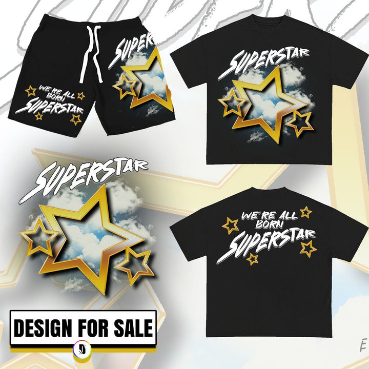 Super Star Pre-Made Design