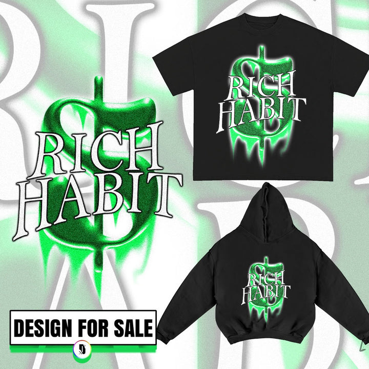 Rich Habit Pre-Made Design