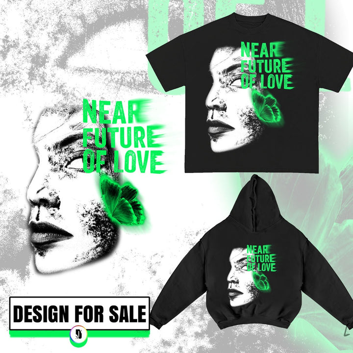 Near Future Of Love Pre-Made Design