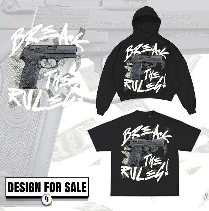 Break The Rules Pre Made Design