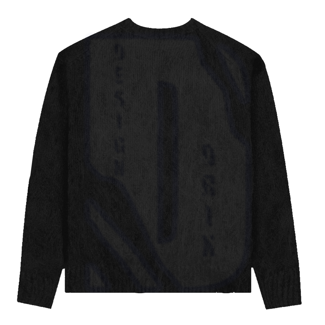 Ribbed Crew Neck Mockup