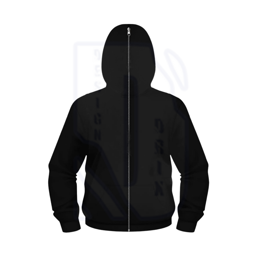 Full Zip Hoodie Mockups Design Drix