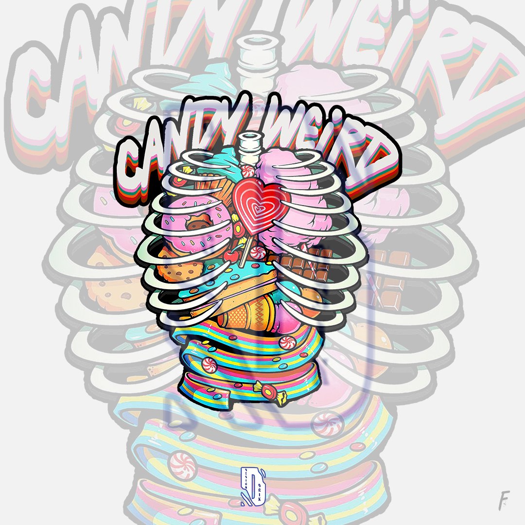 Candy Weird Pre-Made Design