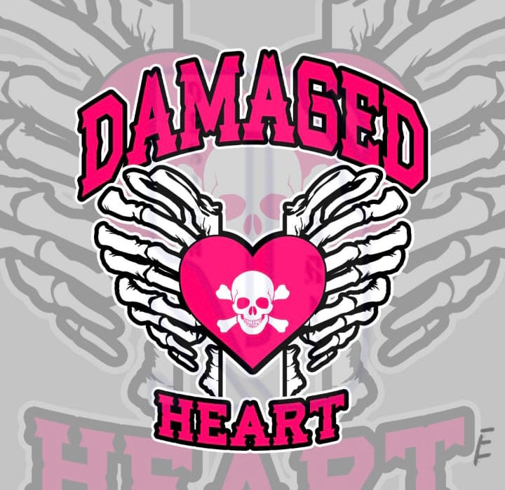 Damaged Heart Pre-Made Design