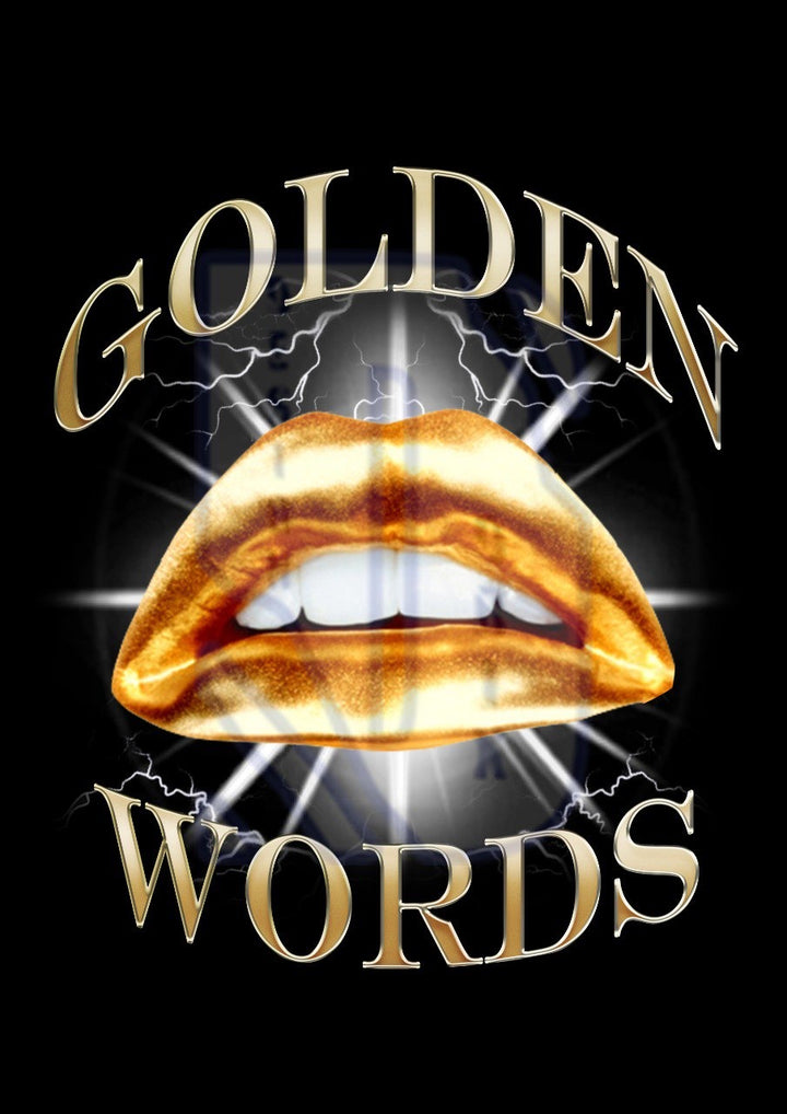 Golden Words Pre-Made Design