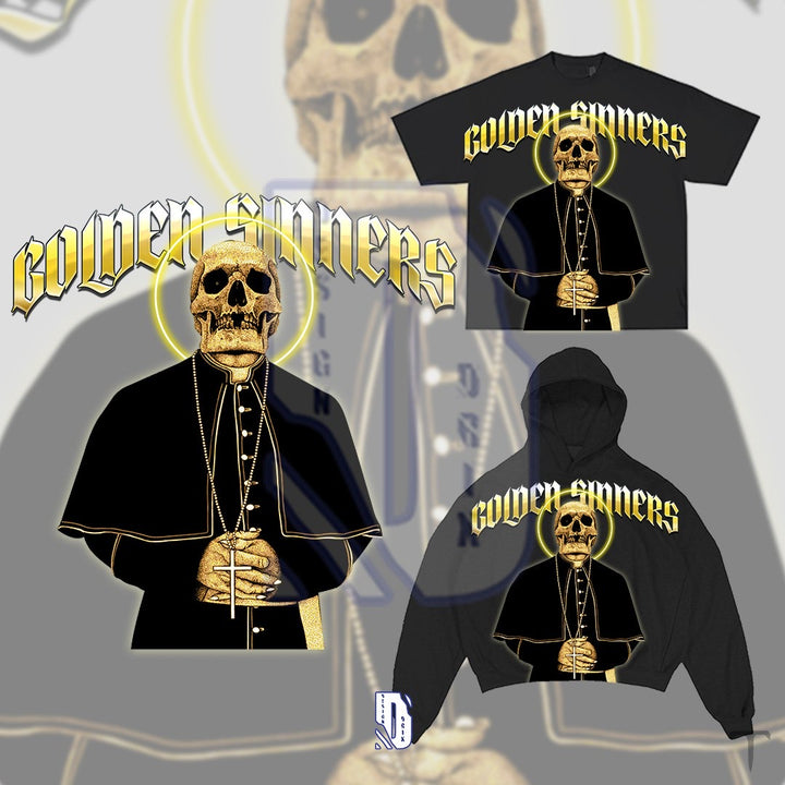 Golden Sinners Pre-Made Design