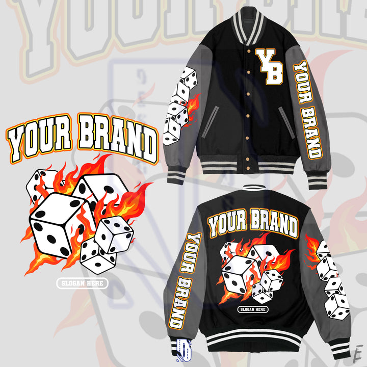 Your Brand Letterman Pre-Made Design